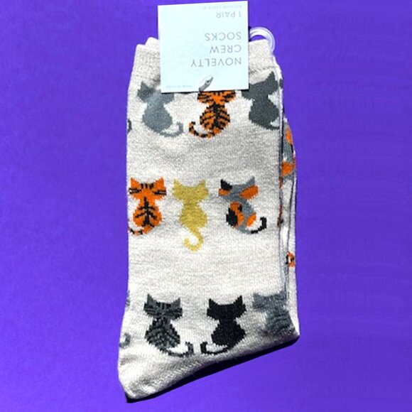 *3/$15* Cute Kitty Cat Socks - Picture 3 of 3